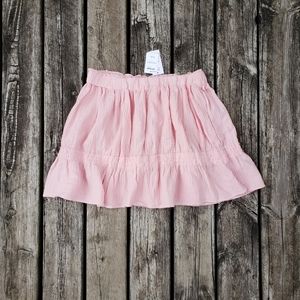 Brand new!! NWT women's Cotton On stretchy pink ruffle skirt size 12